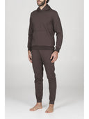 Felpa uomo con cappuccio, in tessuto tecnico stretch  j-tech, personalizzabile