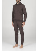 Felpa uomo con cappuccio, in tessuto tecnico stretch  j-tech, personalizzabile