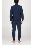 tuta in morbida felpa con zip Blu Julipet