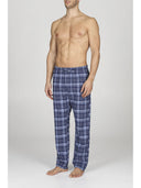 Pantaloni in calda flanella di puro cotone