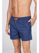 Boxer mare in leggera microfibra blu, con dettagli in contrasto