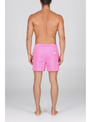 Boxer mare in leggera microfibra rosa, con dettagli in contrasto