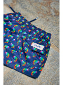 Colorati boxer mare bambino, fantasia camaleonte