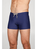 Boxer mare slim in tinta unita blu Julipet