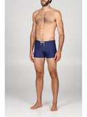 Boxer mare slim in tinta unita blu Julipet