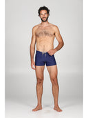 Boxer mare slim in tinta unita blu Julipet