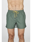 Boxer mare uomo, in leggera tela tinta unita verde