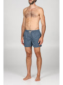 Boxer mare in leggera tela di microfibra, con disegno ad alta definizione "cerchi" Cerchi Julipet