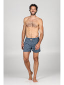 Boxer mare in leggera tela di microfibra, con disegno ad alta definizione "cerchi" Cerchi Julipet