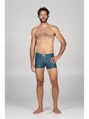 Boxer mare slim, con disegno "pappagallo" swimwear Pappagallo Julipet