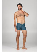 Boxer mare slim, con disegno "pappagallo" swimwear Pappagallo Julipet