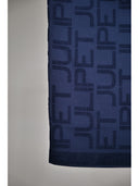Maxy beach towel in soft pure cotton, blue shade