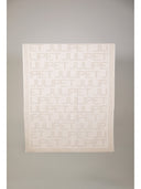 Maxi beach towel in soft pure cotton, sand nuance