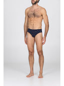 Slip comfort in cotone bielastico, confezione bipack Natale Julipet