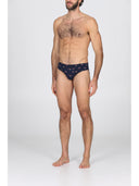 Slip comfort in cotone bielastico, confezione bipack Natale Julipet