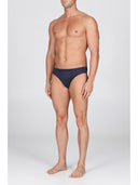 Slip in confortevole puro cotone mercerizzato, tatto setoso con disegno classico