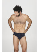 Slip comfort in cotone bielastico, fantasia di natale
