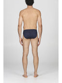 Slip in confortevole puro cotone mercerizzato, tatto setoso con disegno classico