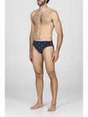 Slip in jersey di cotone elasticizzato fantasia, confezione bipack
