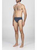 Slip uomo in jersey di cotone elasticizzato, confezione bipack