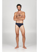 Slip medio in setoso puro cotone mercerizzato, disegno "parapendio" Parapendi Julipet