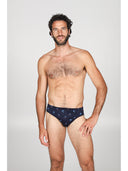 Slip medio in setoso puro cotone mercerizzato, disegno "parapendio" Parapendi Julipet