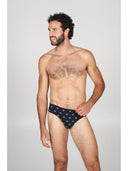 Slip comfort in cotone bielastico fantasia "rana" Rana Julipet