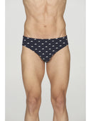 Slip in jersey di cotone elasticizzato fantasia, confezione bipack