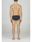 Slip in jersey di cotone elasticizzato fantasia, confezione bipack