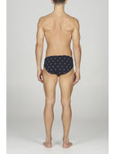 Slip stretch cotton in fantasia, confezione bipack
