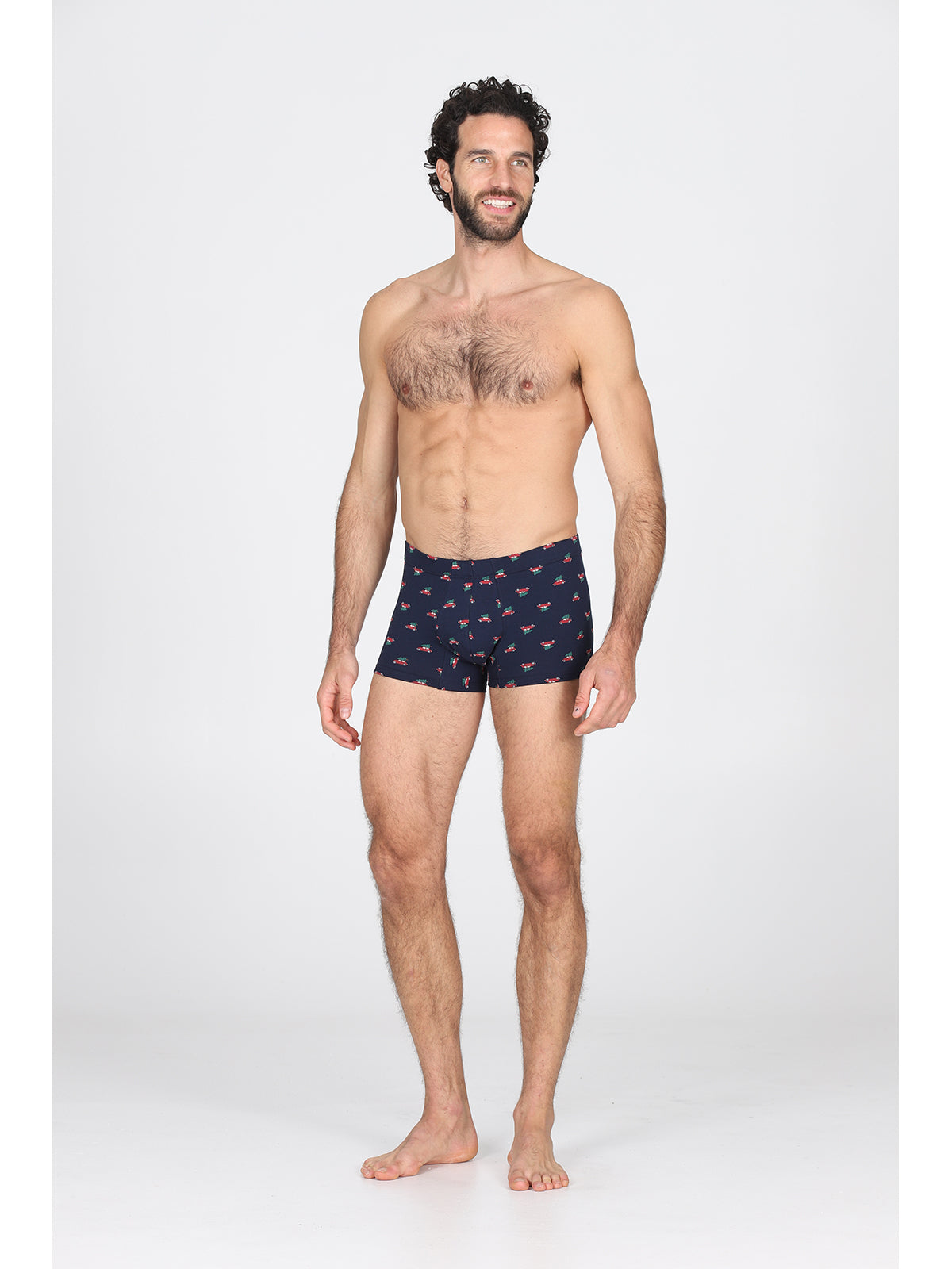 Celanisai Boxer da uomo in pelle PU, elastico in vita Rave Hot Short Celanisai Boxer da uomo in pelle PU, elastico in vita Rave Hot Short