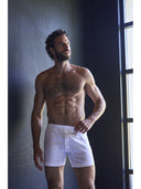 Boxer shorts in pure cotton "double jersey"