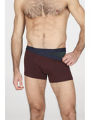 Boxer parigamba colorato, lunghezza media in jersey di cotone elasticizzato