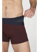 Boxer parigamba colorato, lunghezza media in jersey di cotone elasticizzato