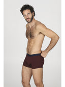 Boxer parigamba colorato, lunghezza media in jersey di cotone elasticizzato