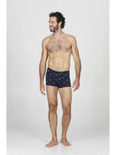 Boxer parigamba in jersey di cotone elasticizzato fantasia, confezione bipack