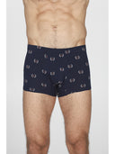 Boxer parigamba in jersey di cotone elasticizzato fantasia, confezione bipack