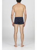 Boxer parigamba in jersey di cotone elasticizzato fantasia, confezione bipack