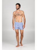 Boxer in pregiato popeline 100% cotone a righe Riga Julipet