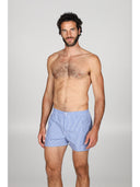 Boxer in pregiato popeline 100% cotone a righe Riga Julipet