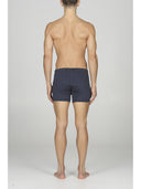 Boxer in leggero interlock fantasia, di puro cotone mercerizzato