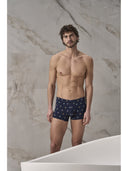 Boxer parigamba bipack, stretch cotton in fantasia