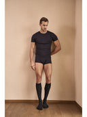 Calze sottoginocchio in fantasia stilografiche, cofanetto 3 paia