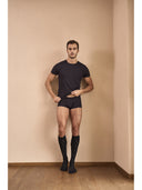 Calze sottoginocchio in fantasia stilografiche, cofanetto 3 paia