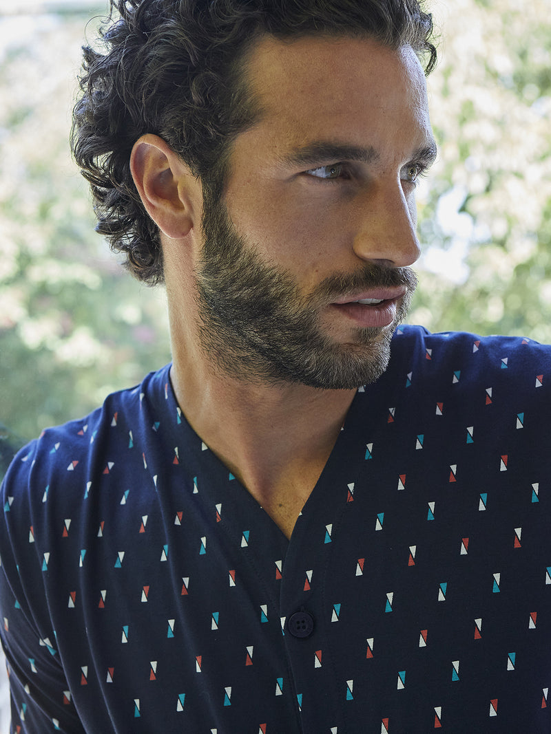 Pigiama in traspirante jersey di puro cotone s/z
