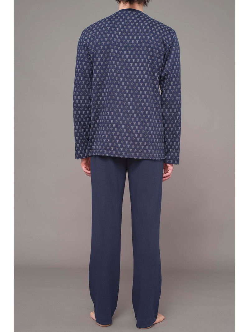 Pure cotton printed interlock pyjamas