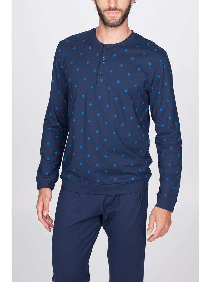 Pigiama artist edition  in leggero jersey di puro cotone