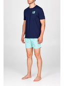 T-shirt in jersey di puro cotone Bibite Blu Julipet