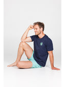 T-shirt in jersey di puro cotone Bibite Blu Julipet