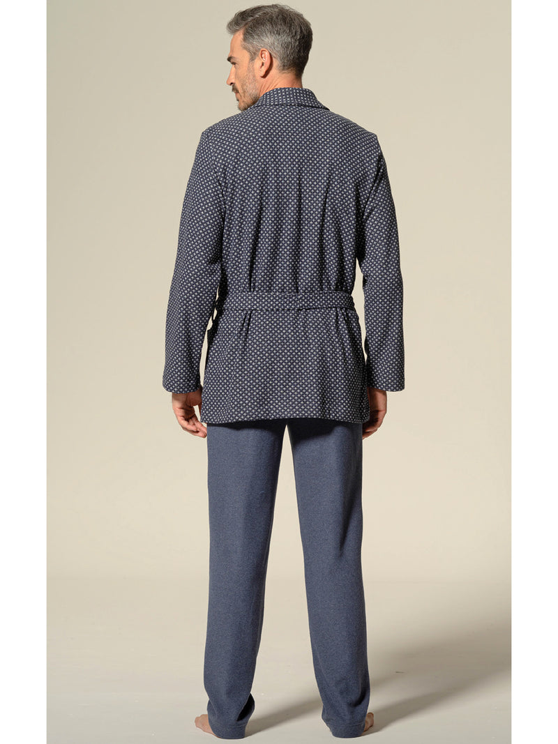 Chamber jacket in comfortable jacquard fabric